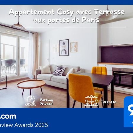 Appartement Cosy Avec Terrasse Aux Portes De Paris Villejuif Exterior foto